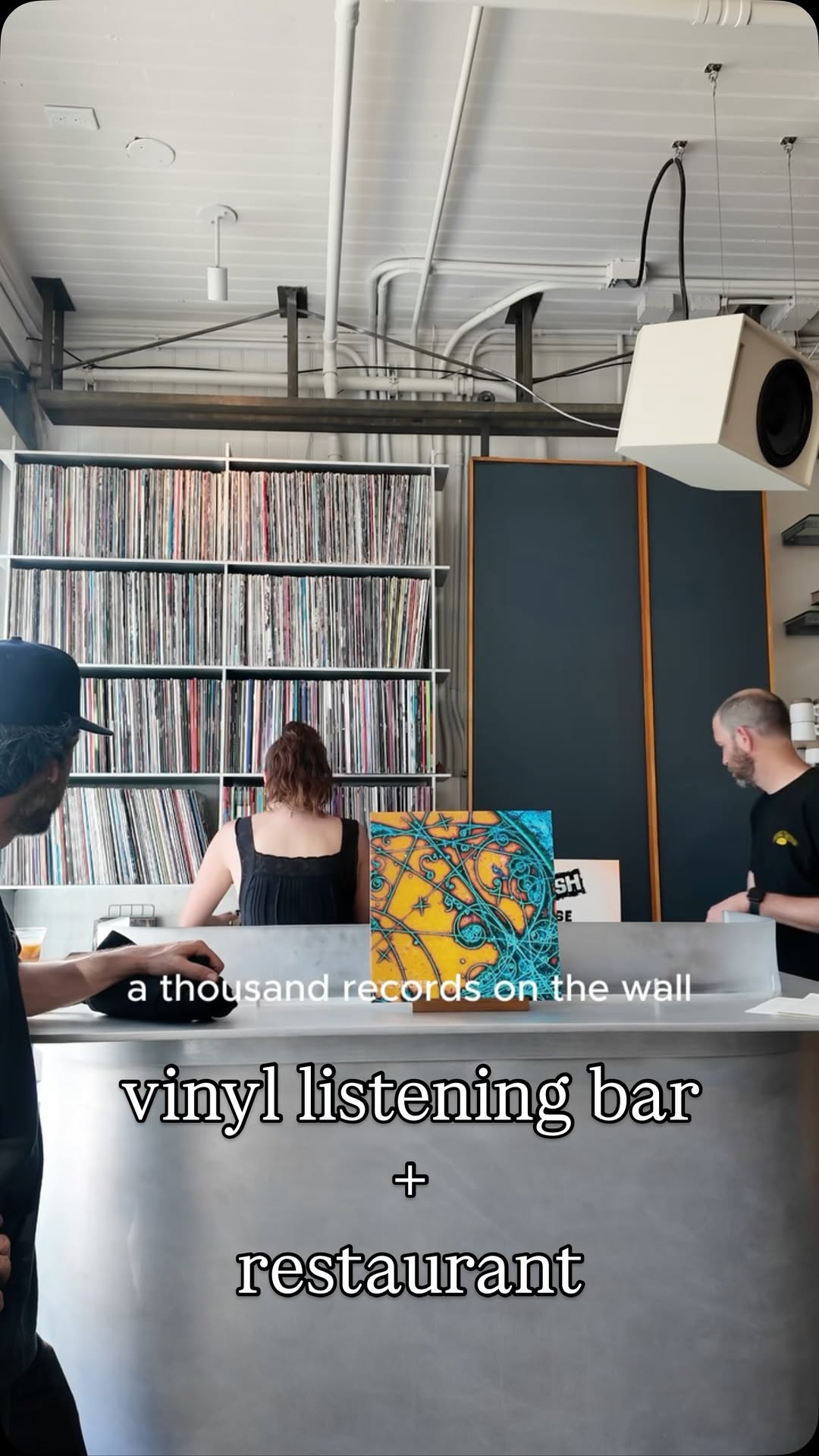 Mission's Vinyl Listening Bar Serves Up Comfort Food