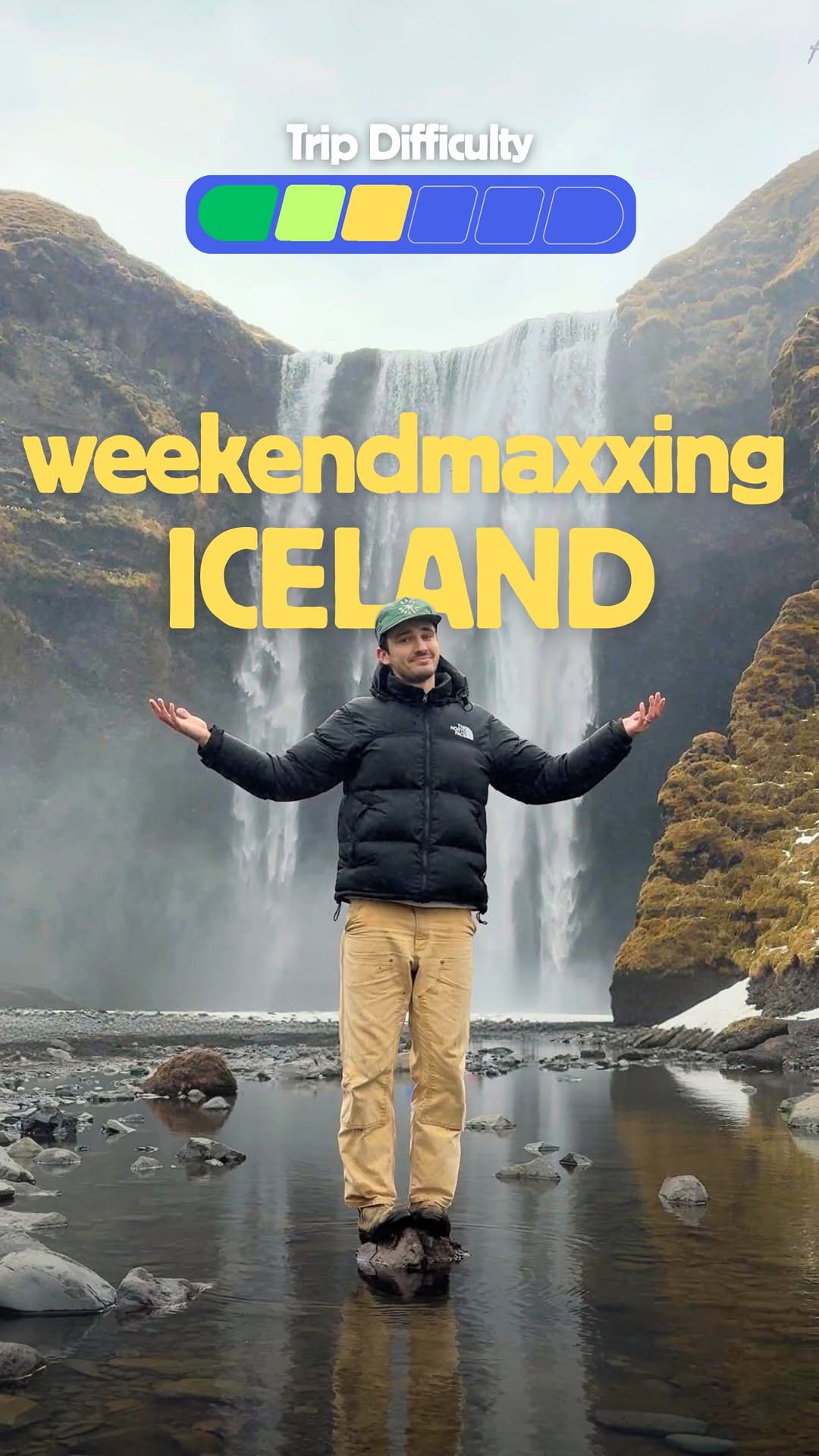 Icelandic Waterfalls and Geothermal River