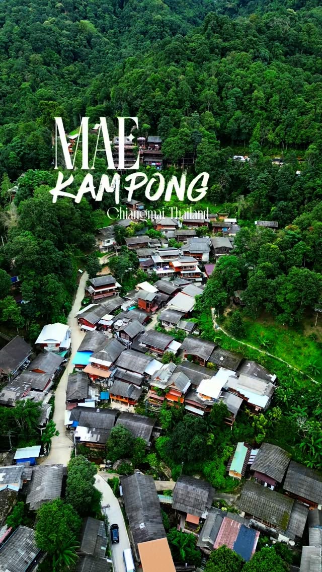 Mae Kampong Village And Waterfall