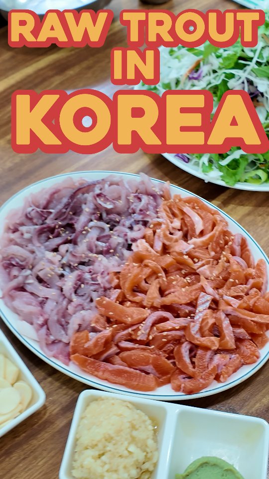 Daecheong Lake Eco Park: A Korean Trout Delicacy
