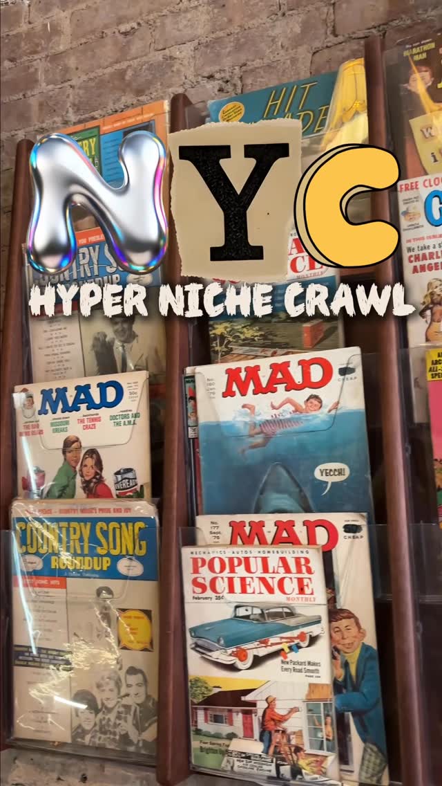 New York's Hyper Niche Crawl