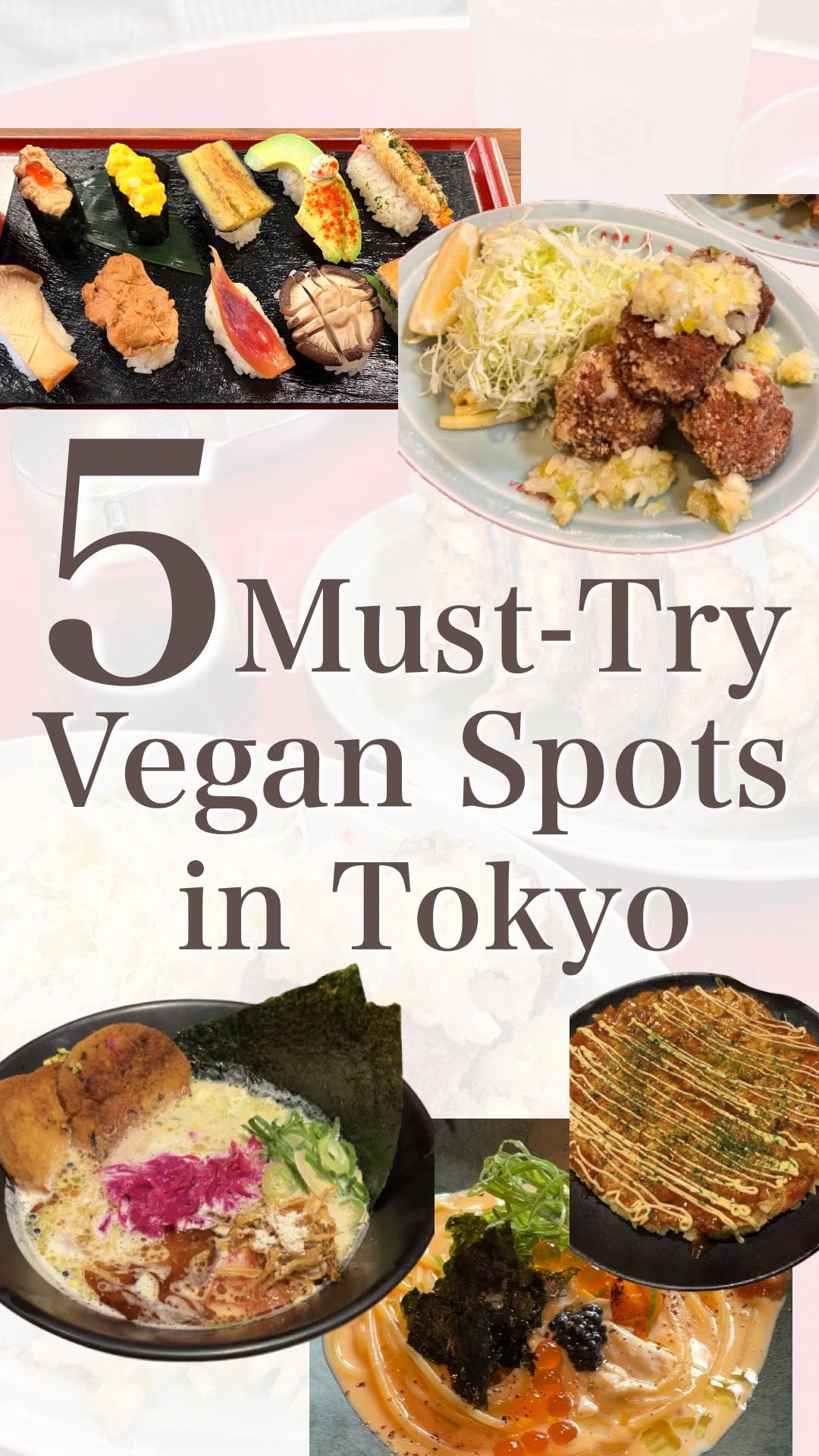 5 Restaurants in Shinjuku City