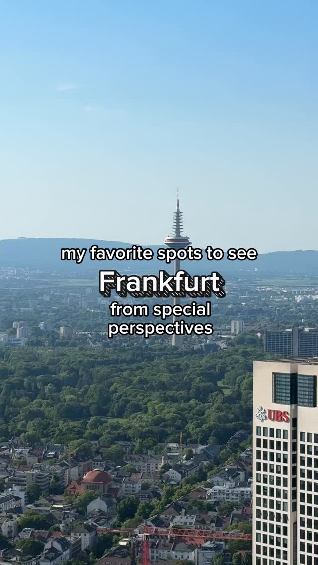 7 Places in Frankfurt am Main