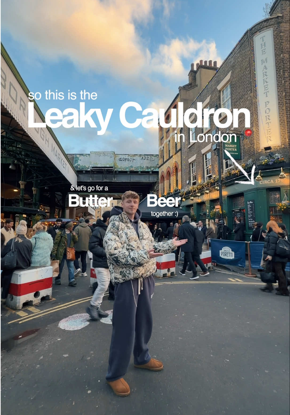 London's Borough Market And The Market Porter