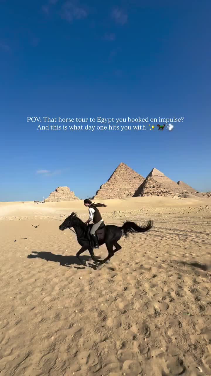 Egyptian Horse Tours to the Great Pyramid