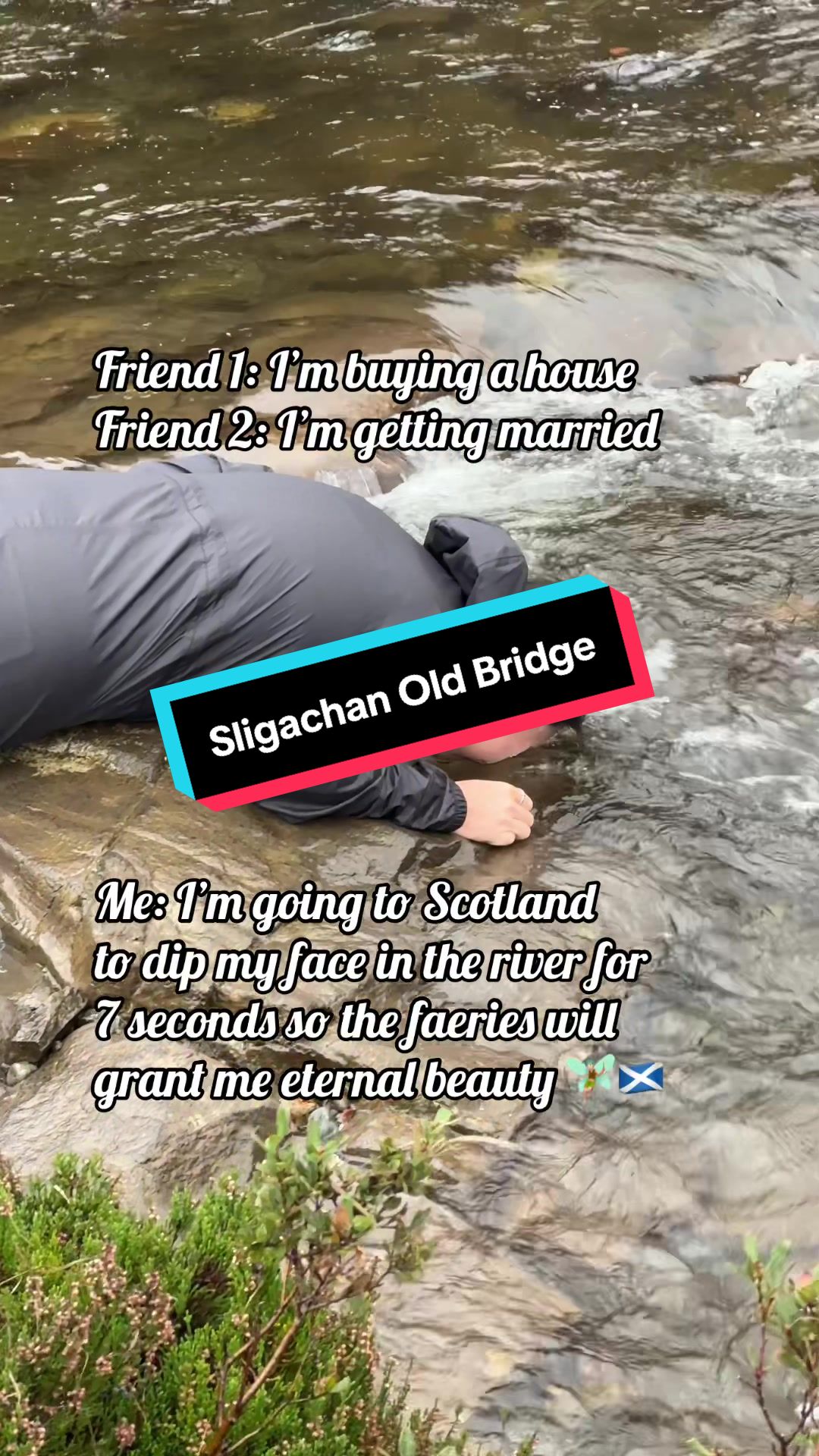 Scottish Bridge Dipping Tradition for Beauty