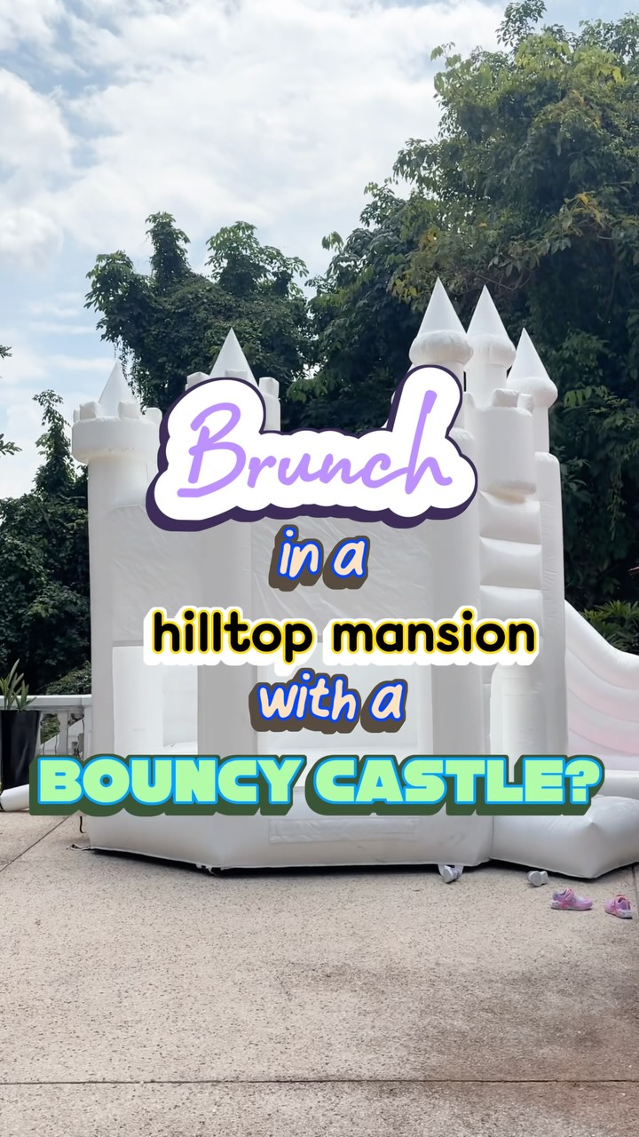 Hilltop Mansion Brunch With Bouncy Castle