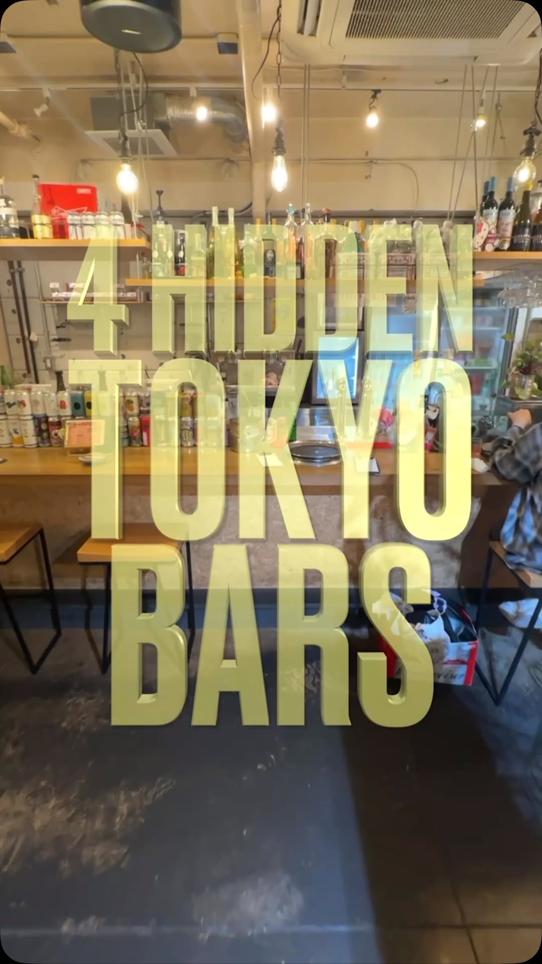 Tokyo's Speakeasy Coffee Shops and Bars