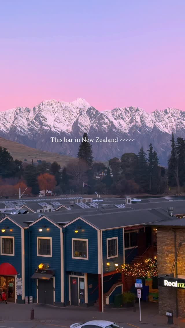 Queenstown Bar With Mountain And Lake Views