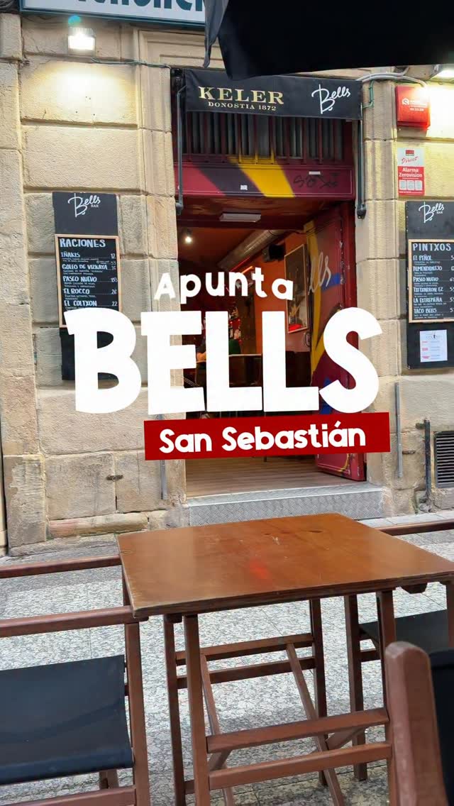 San Vicente Church and Bells Bar in Old Town