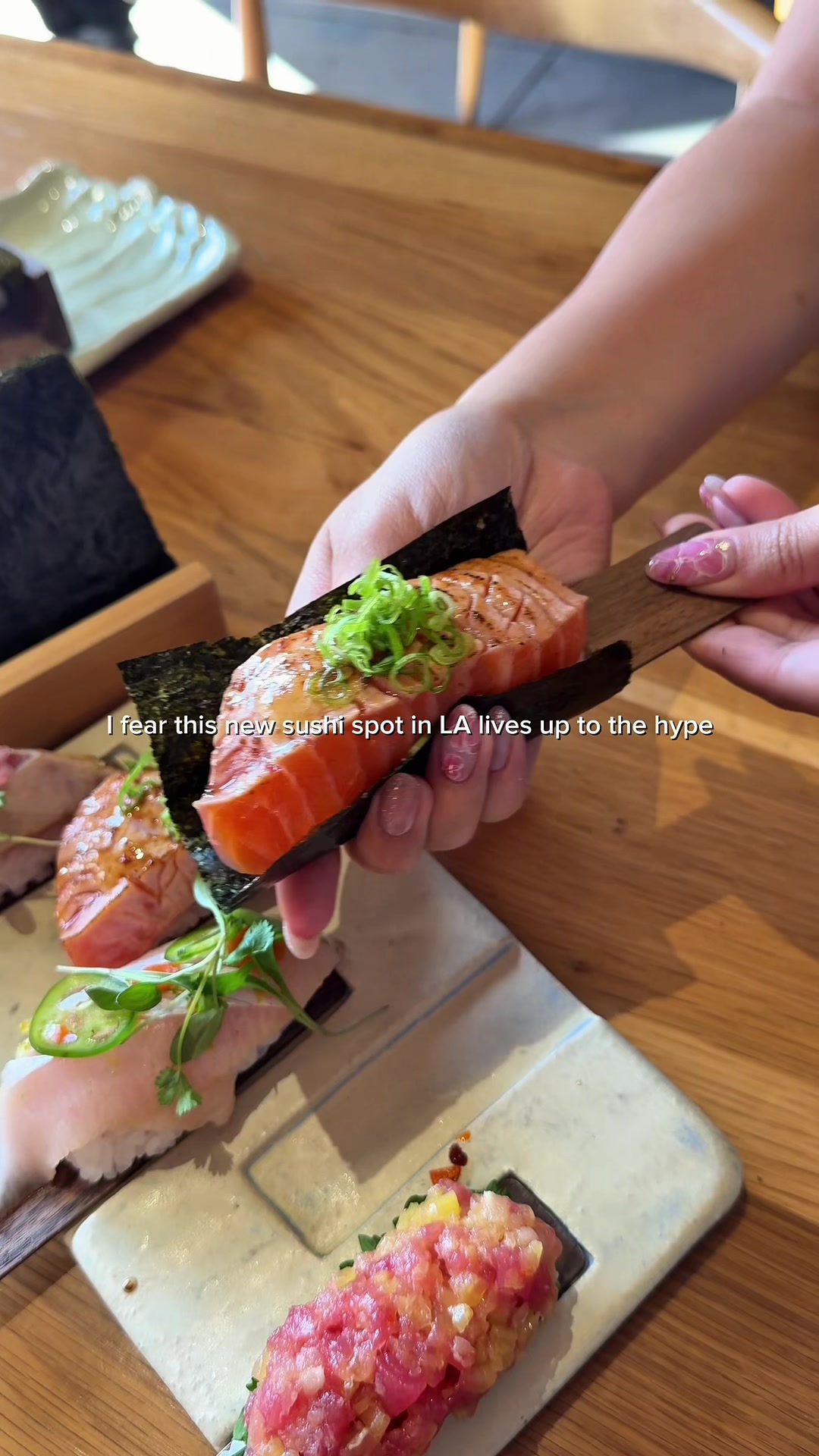 Sonmari Offers Fusion Handrolls in Silverlake