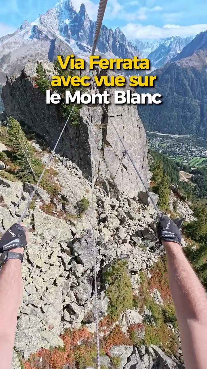 Via Ferratas Near Mont Blanc