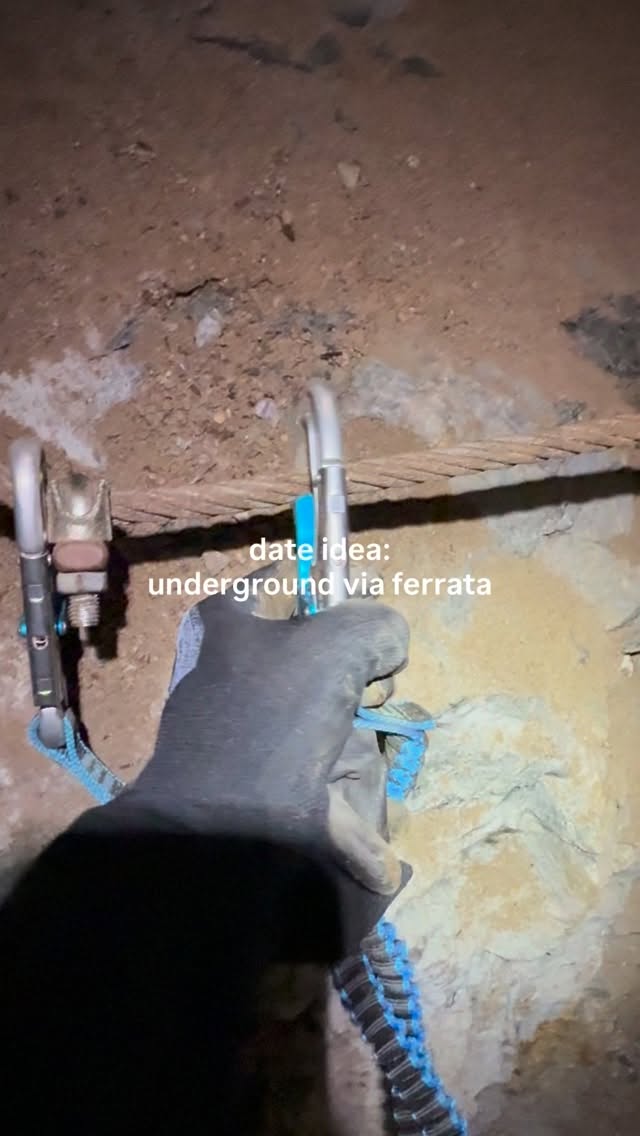 Underground Via Ferrata Adventure