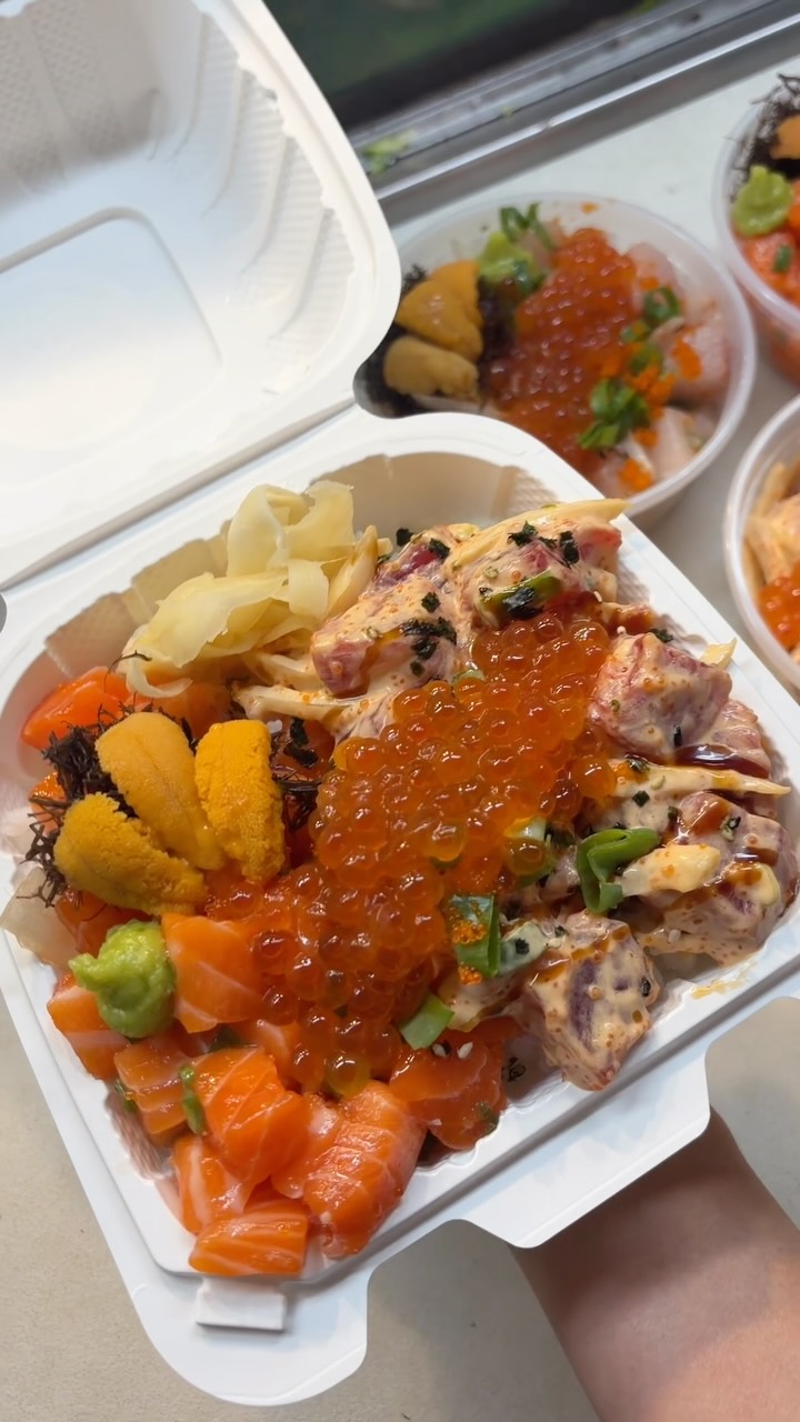 Fresh Poke Bowls at Oahu Market and Morning Catch