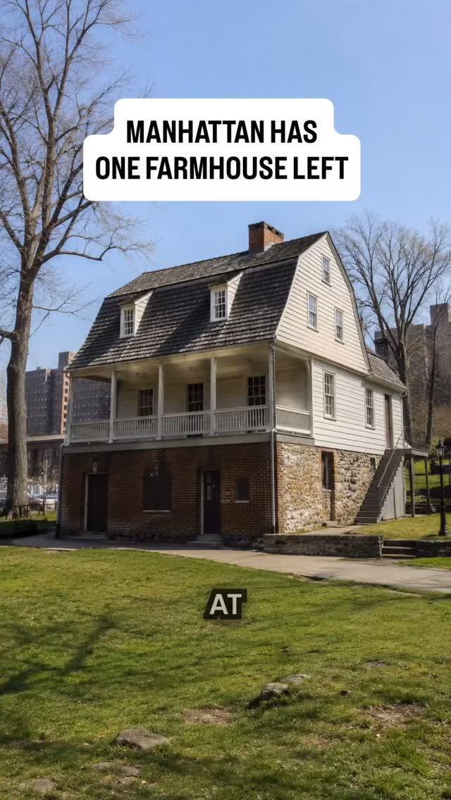 Manhattan's Last Dutch Colonial Farmhouse