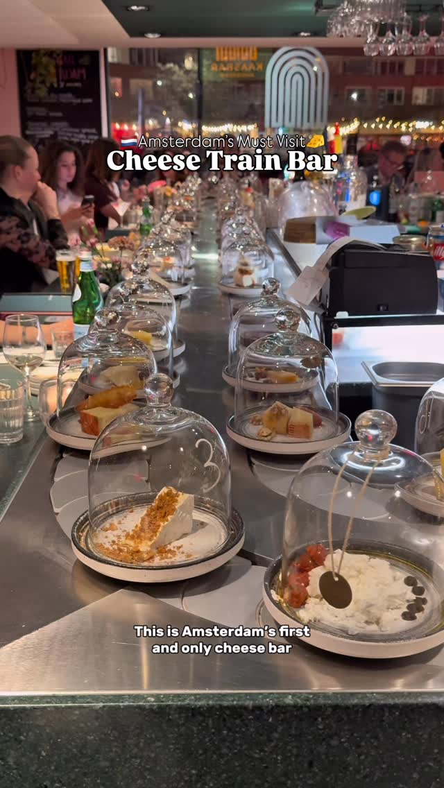 Amsterdam's First Cheese Bar With Conveyor Belt
