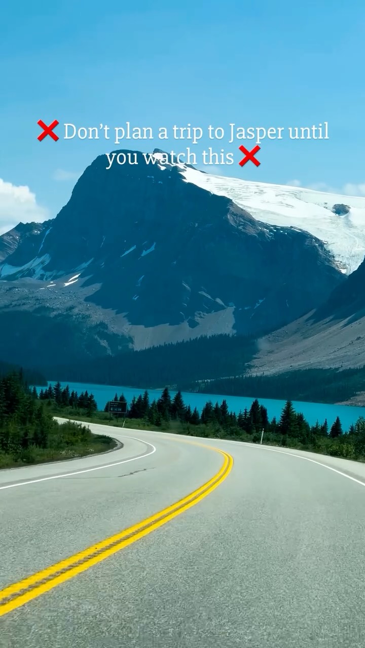 Alberta Road Trip Featuring Icefields Parkway Waterfalls