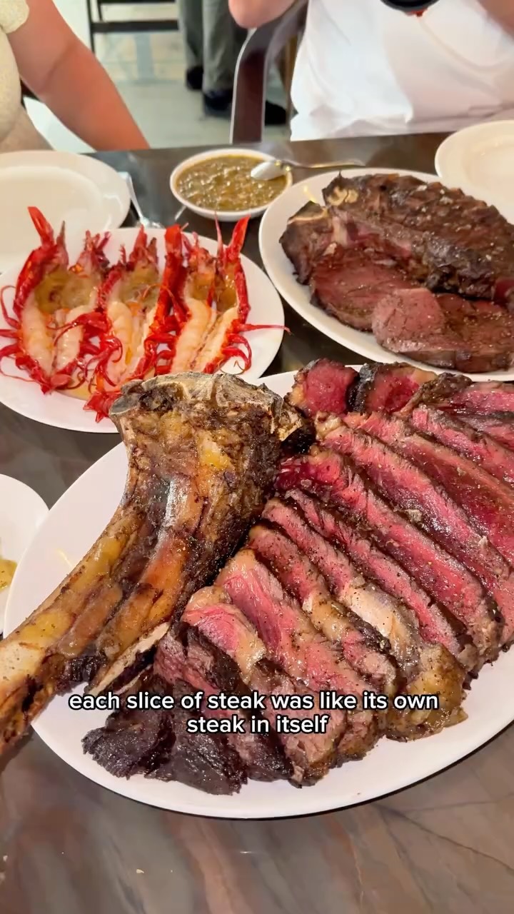 World-Class Steakhouse Serves Massive Spanish Ox Steak