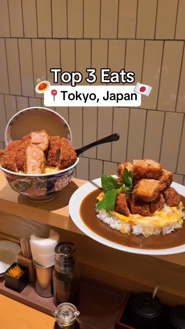 3 Restaurants in Tokyo