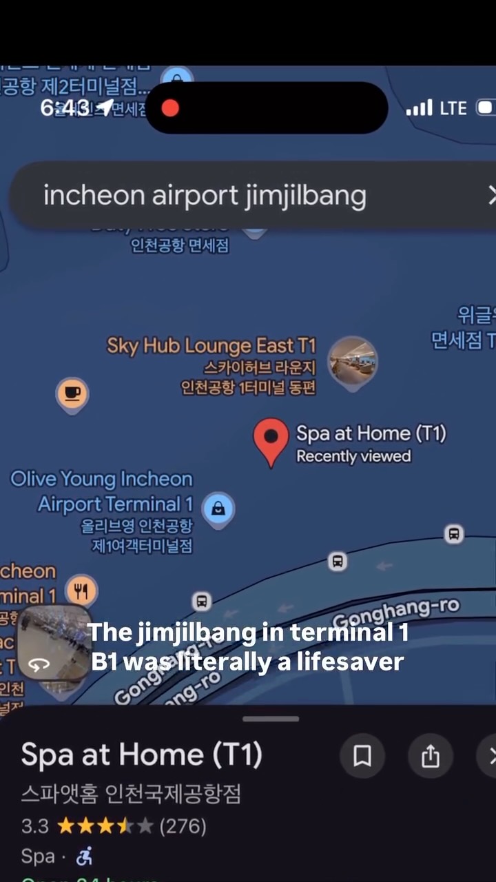 Incheon Airport's Spa and Sleep Lounge