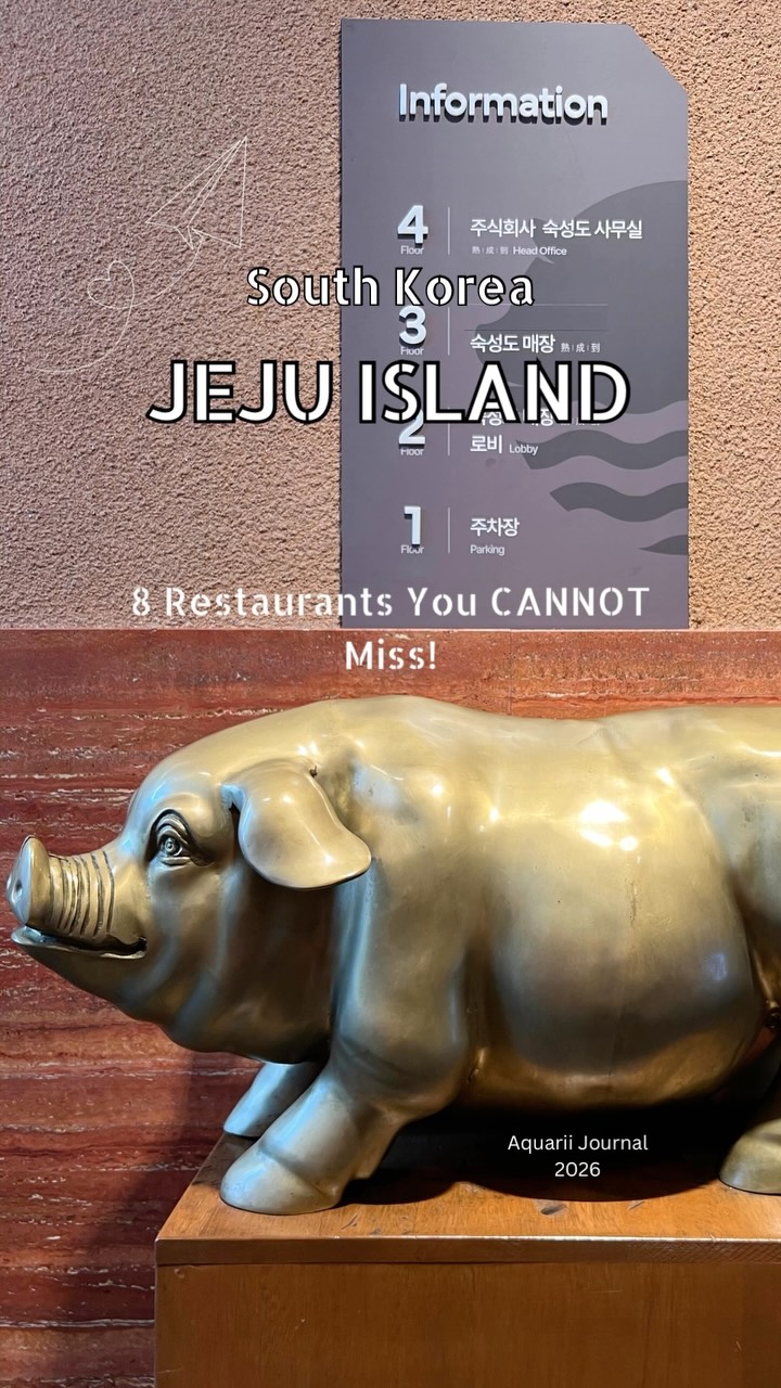 8 Restaurants in Cheju
