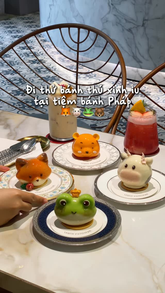 Adorable Animal Cakes at Vérité Patisserie