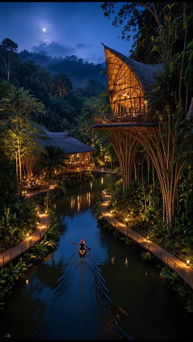 Bali Eco Resort Embraces Bamboo Architecture