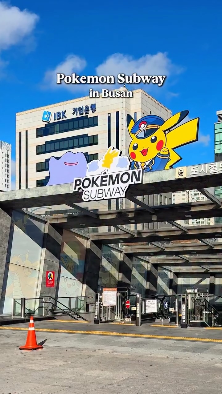 Busan's Pokemon Events Return with Subway and Bus Tours