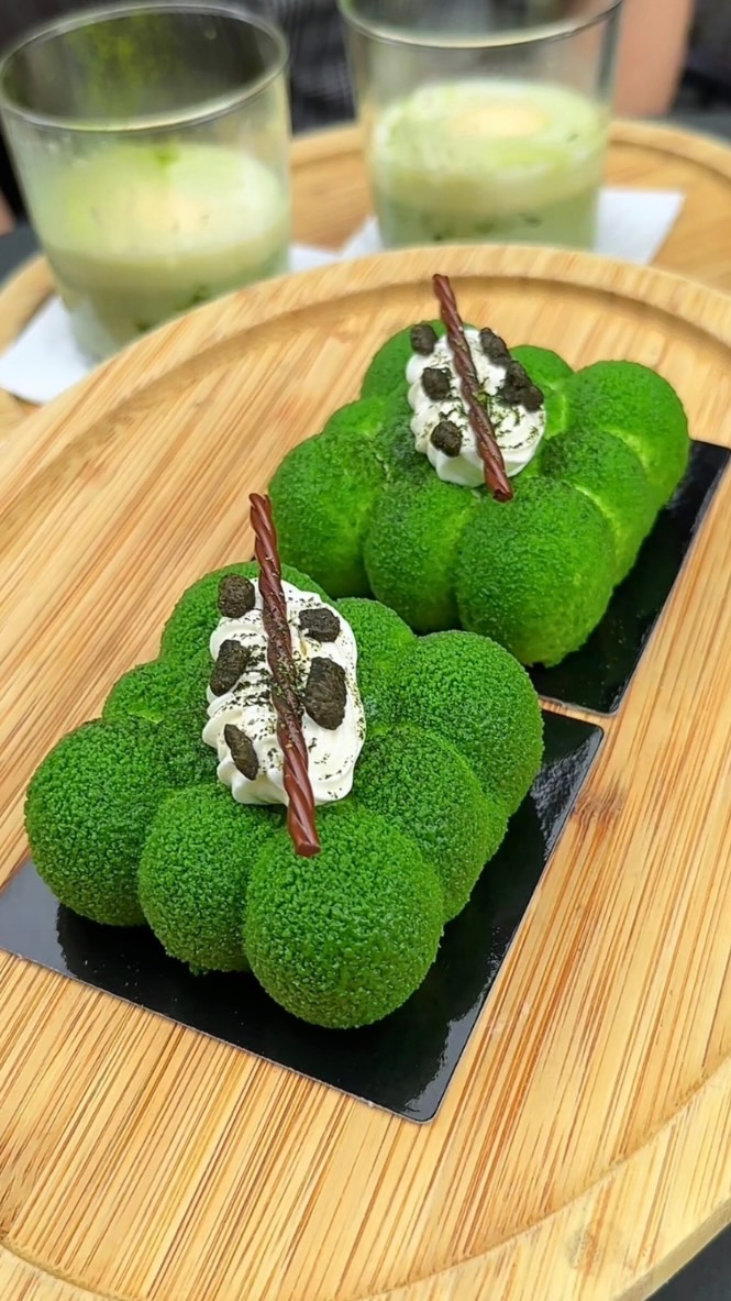 Fluffy Matcha Tiramisu at Grand Mirage