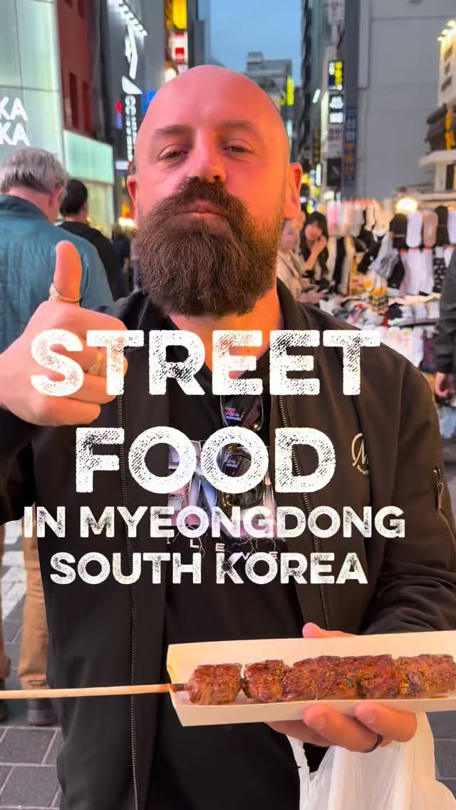 Myeongdong Street Food Offers Central Hub