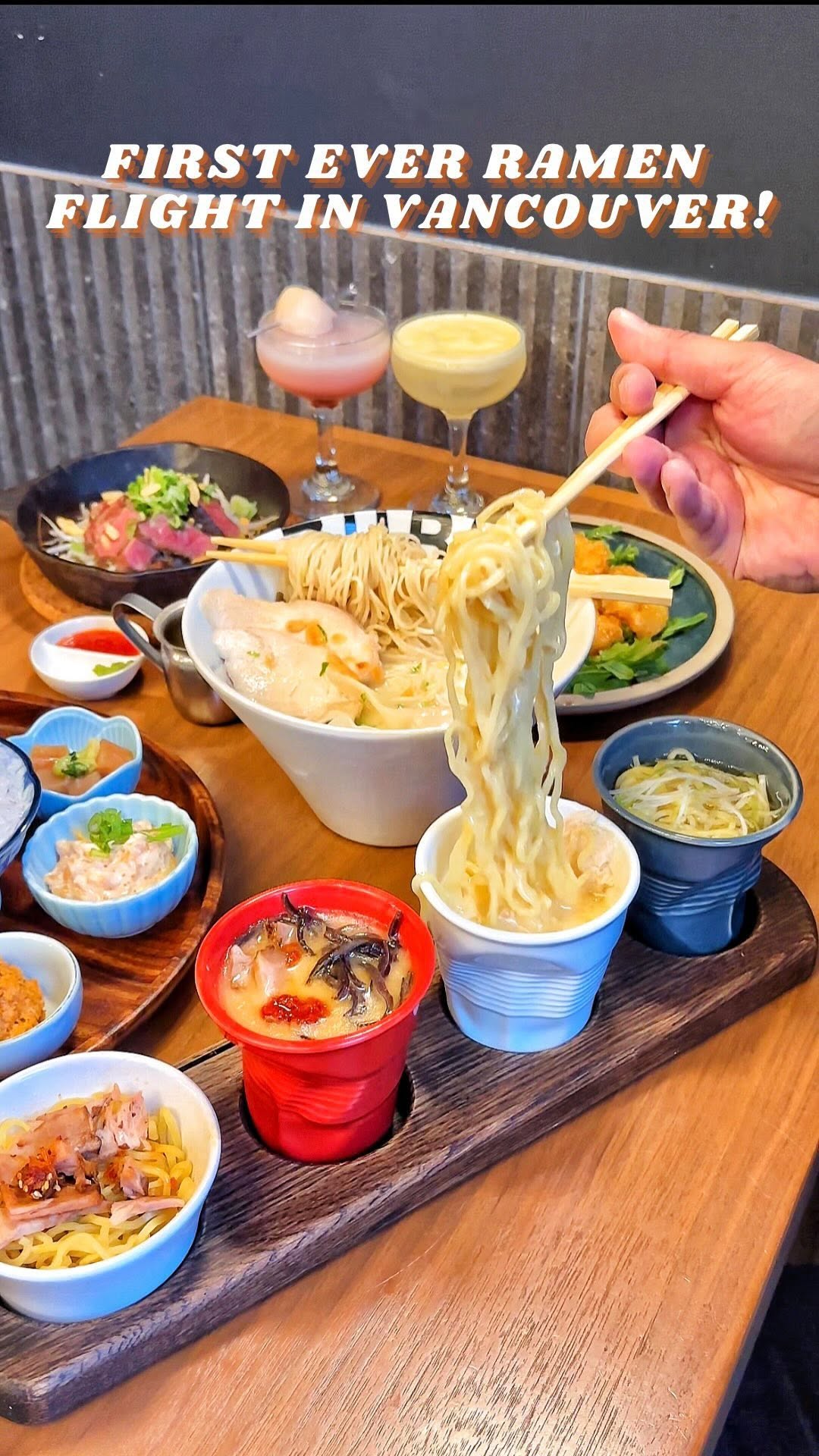 Vancouver Ramen Shop Offers Flavorful Ramen Flight