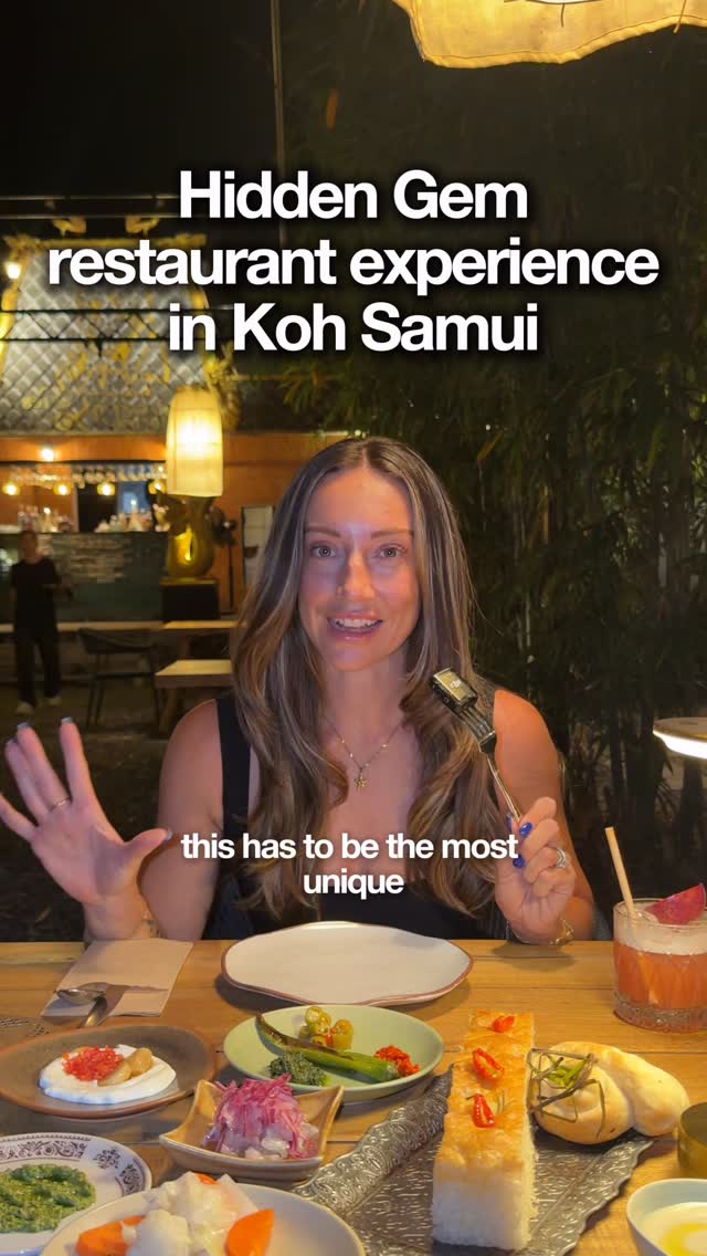 Koh Samui's Hidden Jungle Dining Experience