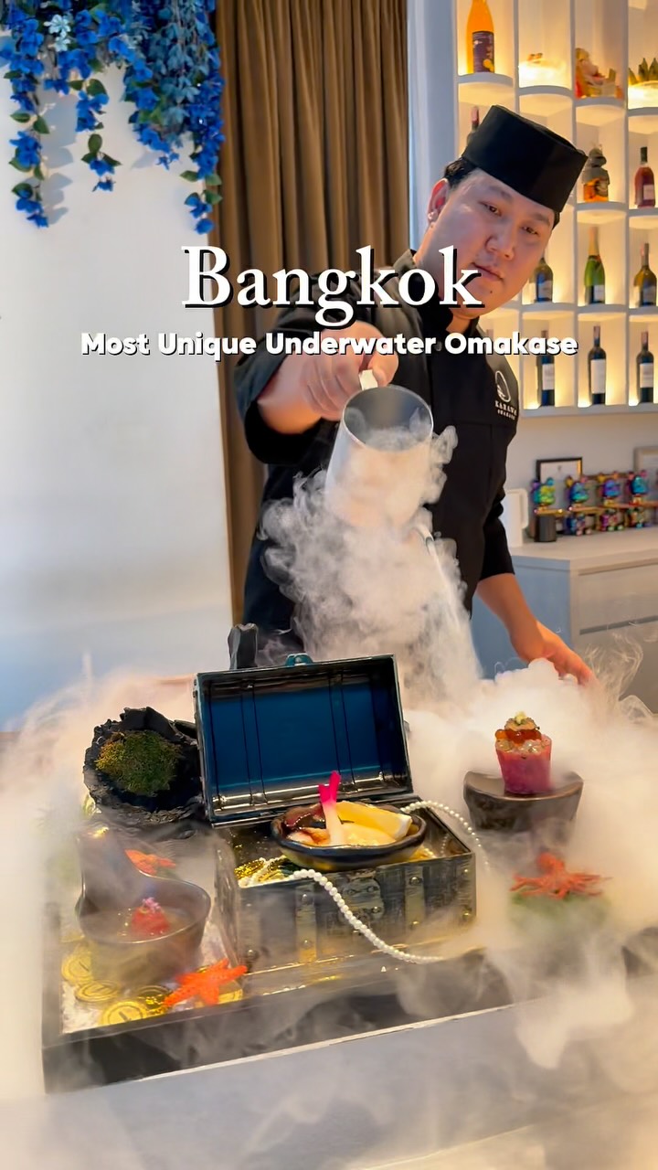 Unique Underwater Omakase Dining in Bangkok