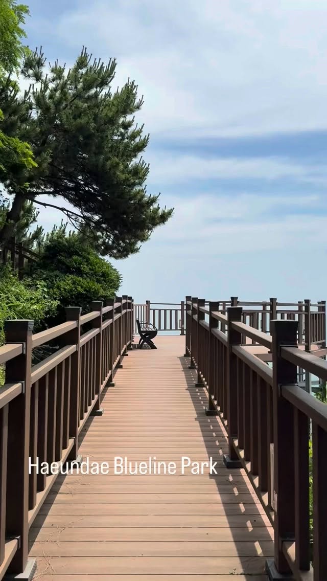 Haeundae Blueline Park Offers Ocean Views