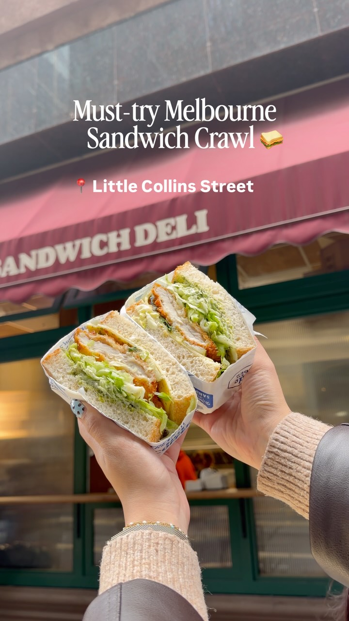 Melbourne's Sandwich Crawl Along Little Collins Street
