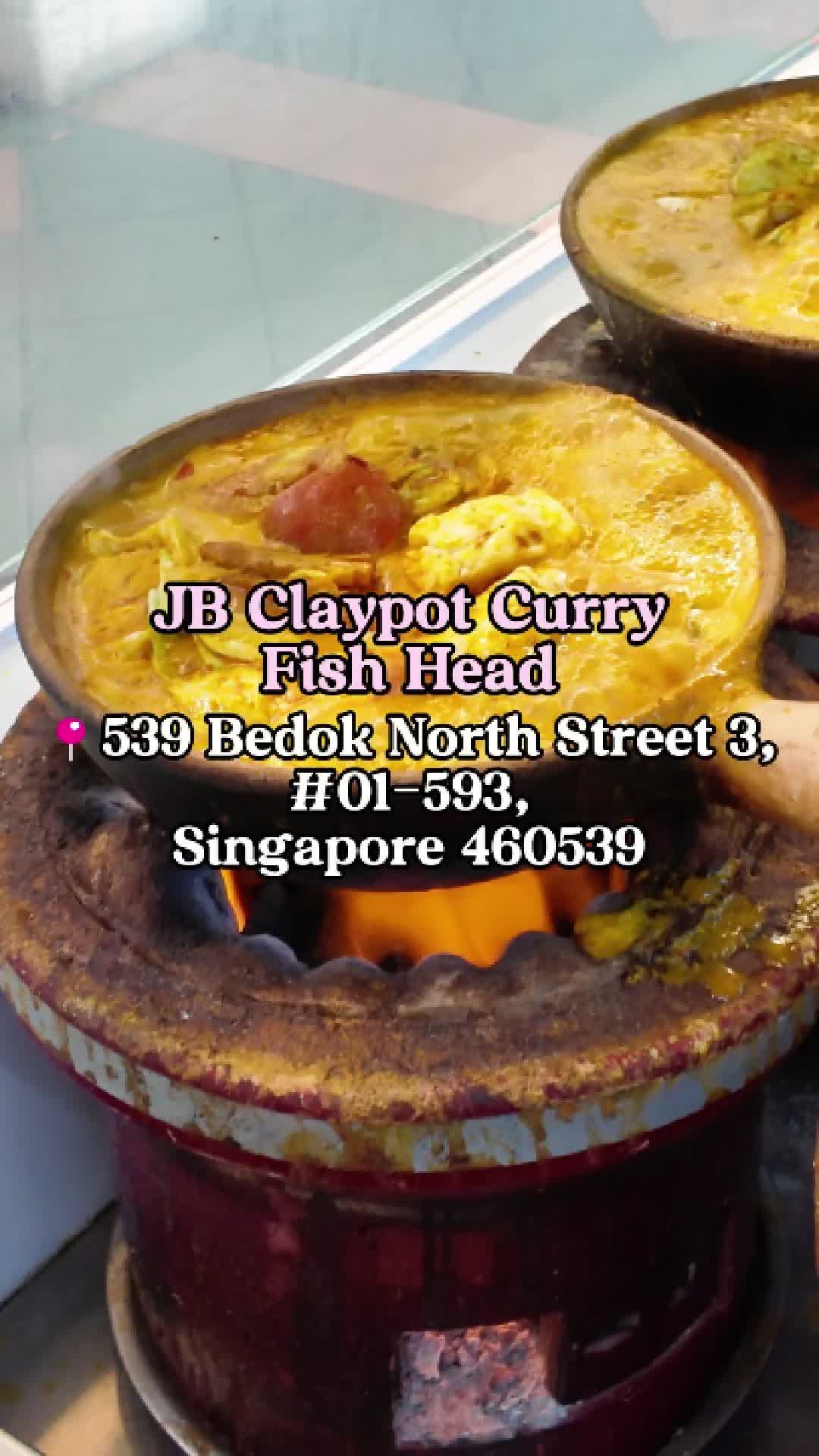 Bedok North's Claypot Curry Fish Head