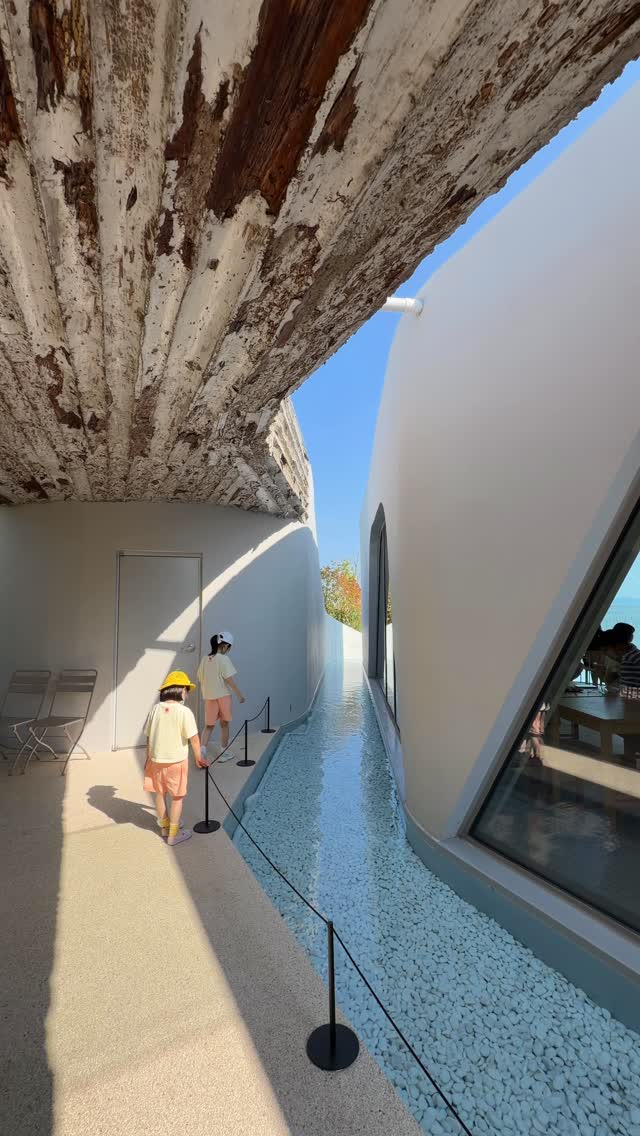 Ocean View Cafe in South Korea