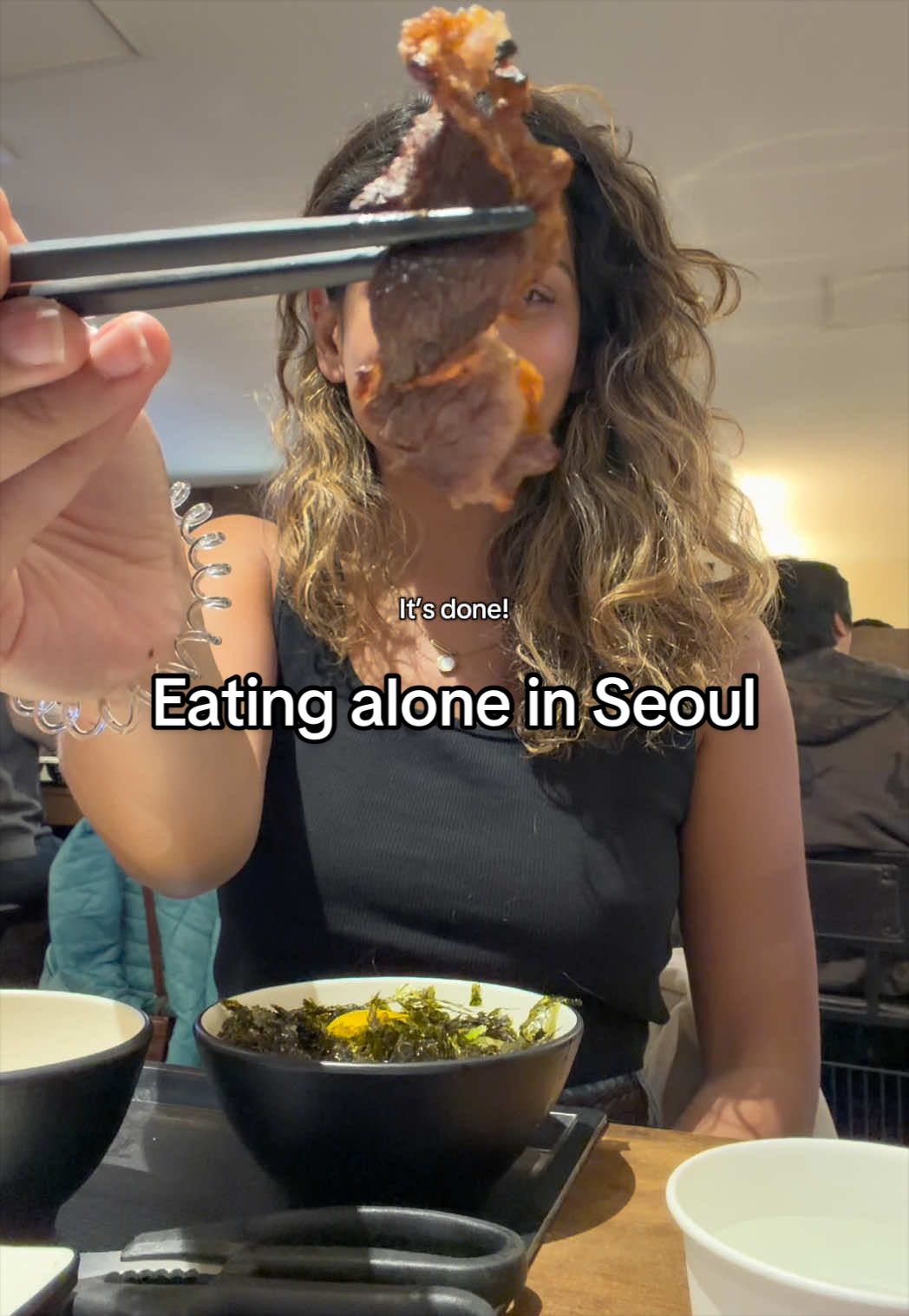Solo Korean BBQ at Hongojib