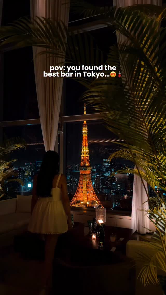 Tokyo's Jade Room Offers Views of Tokyo Tower