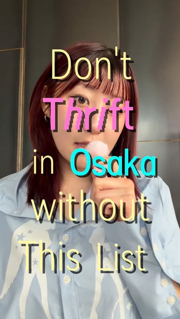 Osaka's Top Thrift Stores in Yao, Hirakata, and Sakai