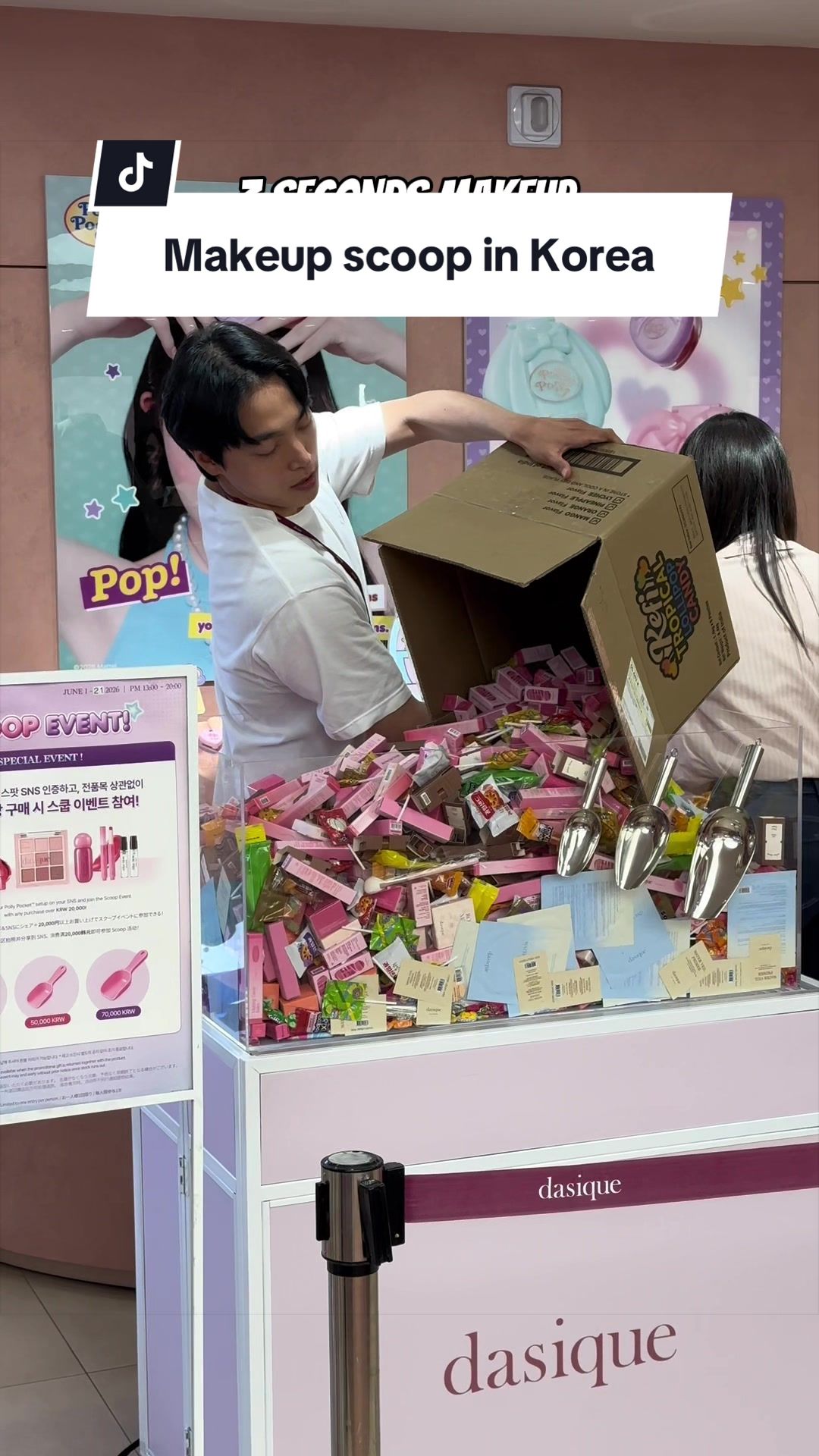 Dasique Korea's 3-Second Makeup Challenge