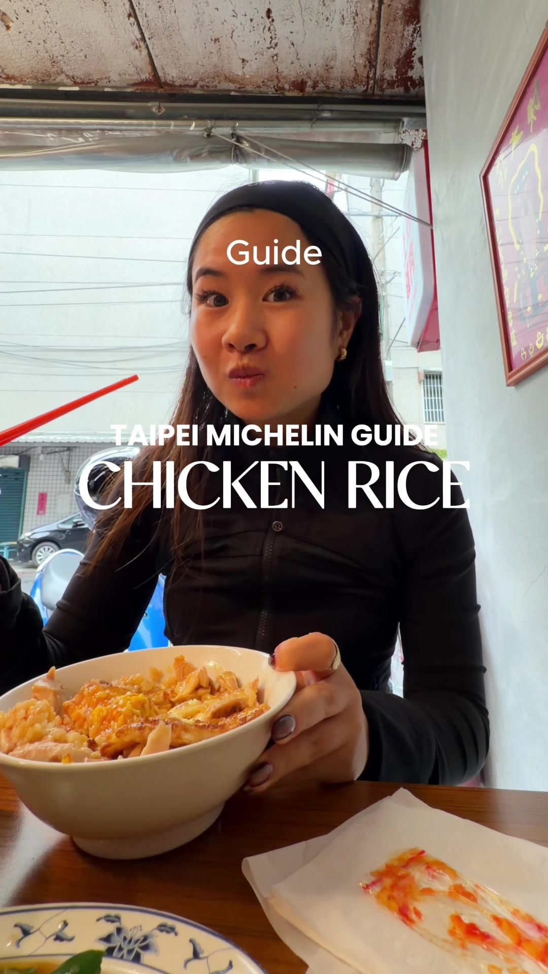 Michelin-Starred Chicken Rice Stall in Taipei