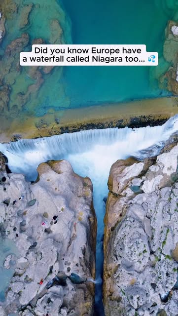Montenegro's Niagara-Like Waterfall