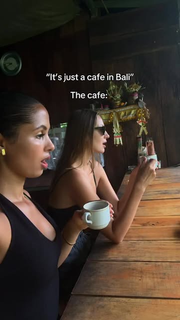 Bali's Hanging Restaurant & Bar With Waterfall Views