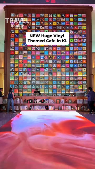 KL's Vinyl-Themed Cafe at The Arch Galeries