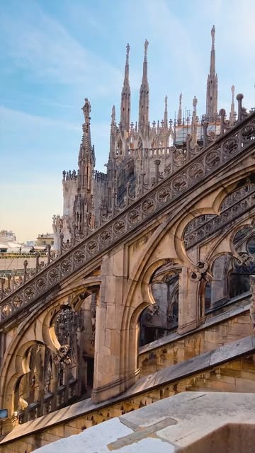 Milan's Duomo Rooftops Offer Historic City Views