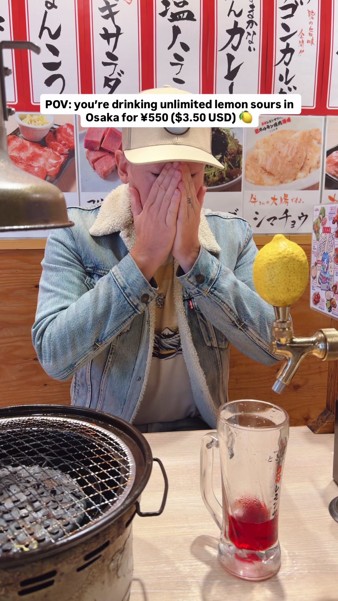 Osaka's All-You-Can-Drink Yakiniku Restaurant