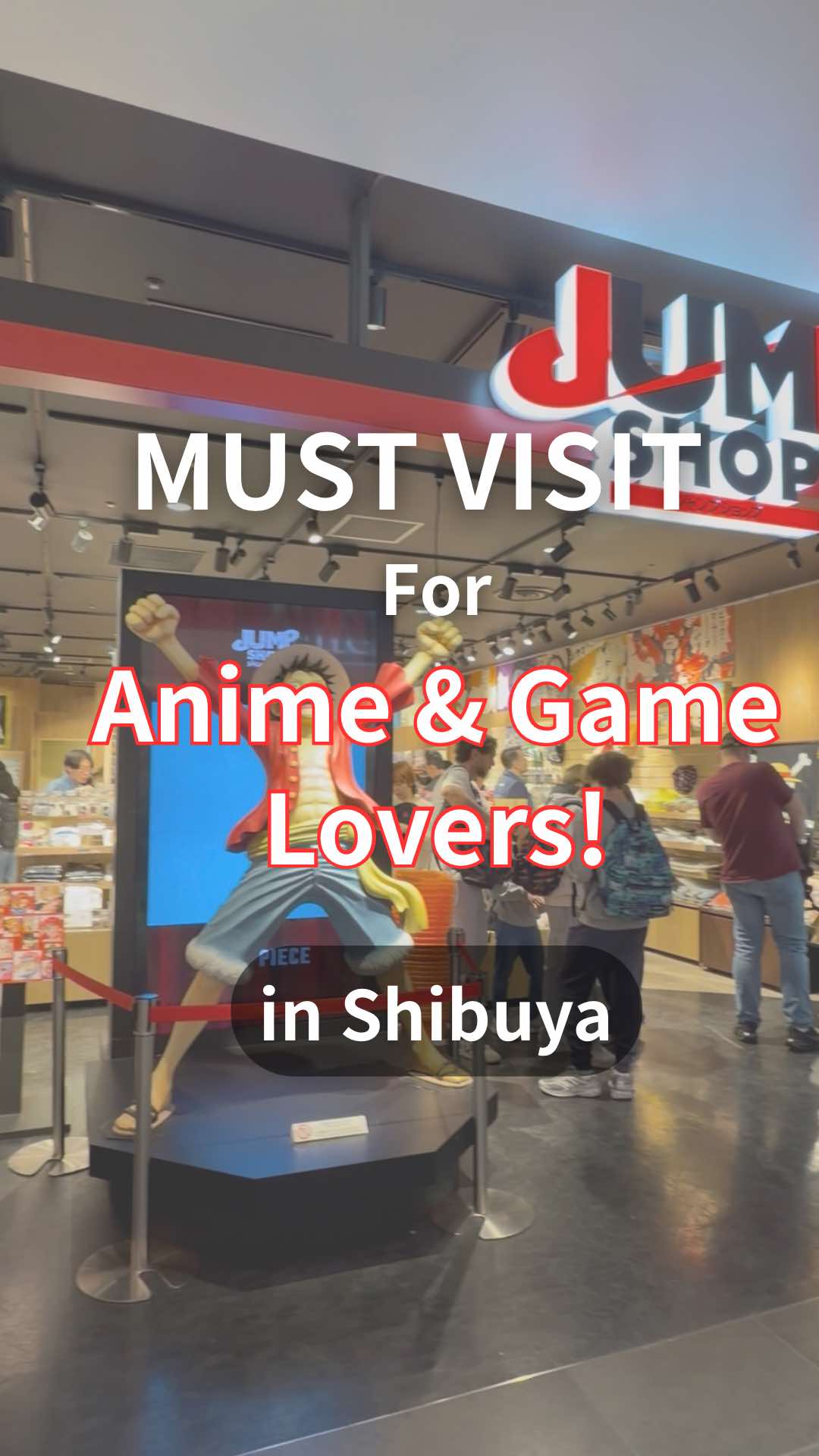 Shibuya Parco: Anime and Game Lover's Paradise