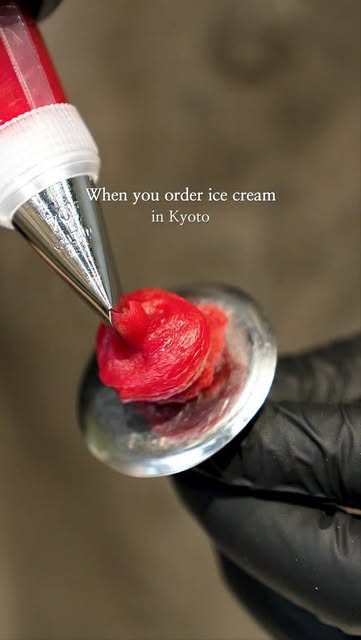 Kyoto's Artisanal Flower Ice Cream