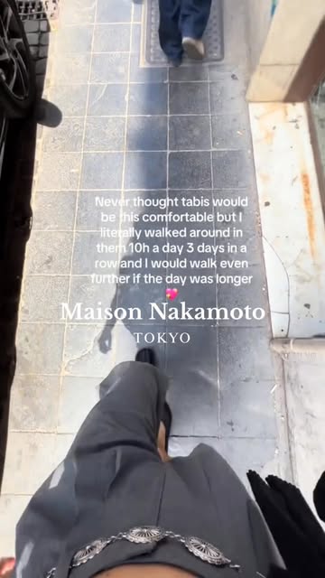 Maison Nakamoto: Comfortable Tabi Shoes